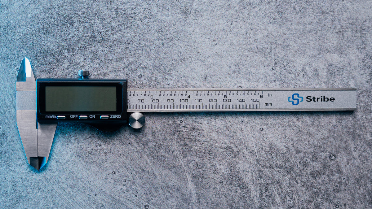 Stribe Digital Caliper for measuring tooth length